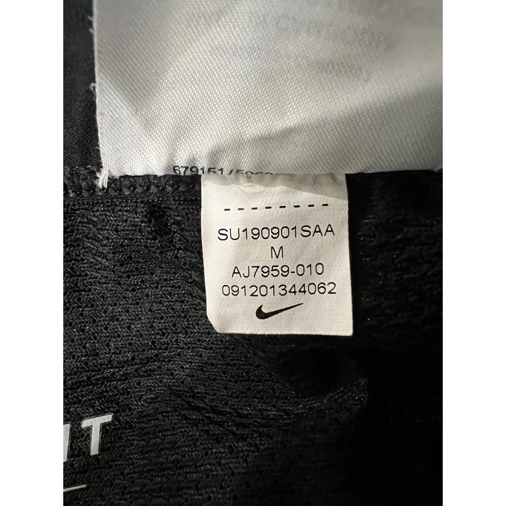 Nike Utility Dri-FIT Running Pants Mens Medium Black AJ7959-010 Flex Zip Pockets